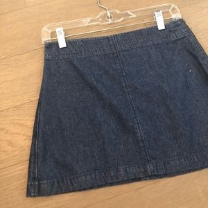 BDG denim mini skirt